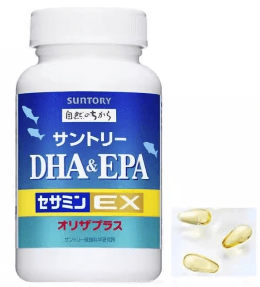 【日本直郵】三得利深海魚油DHAEPA芝麻明EX提升基礎健康力120粒