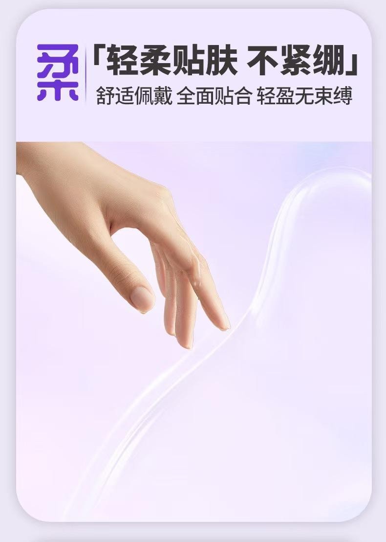 【中国直邮】 海氏海诺 裸感001玻尿酸避孕套10只装/盒 成人情趣用品男用安全套免洗