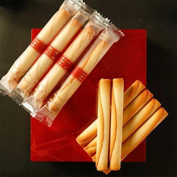 【日本直郵】日本YOKU MOKU 限定巧克力夾心黃油雪茄手工蛋捲18枚入