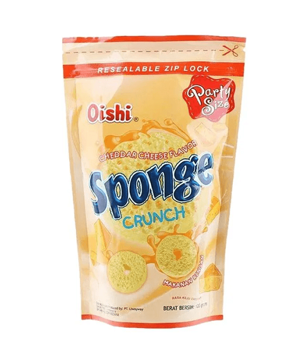 Sponge Crunch Cheddar Cheese Flavor 110g
