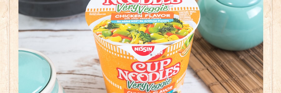 日本NISSIN日清 合味道 鸡肉风味蔬菜杯面 75g