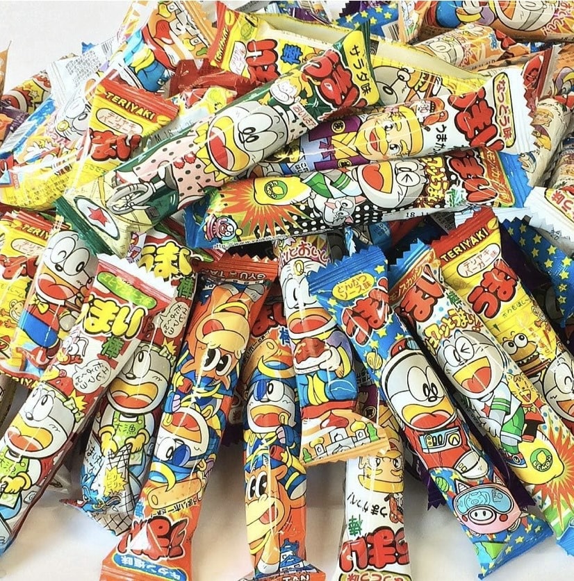 【日本直邮】日本国民零食 哆啦A梦儿童多口味玉米棒能量棒 30根  多种口味 随机发货