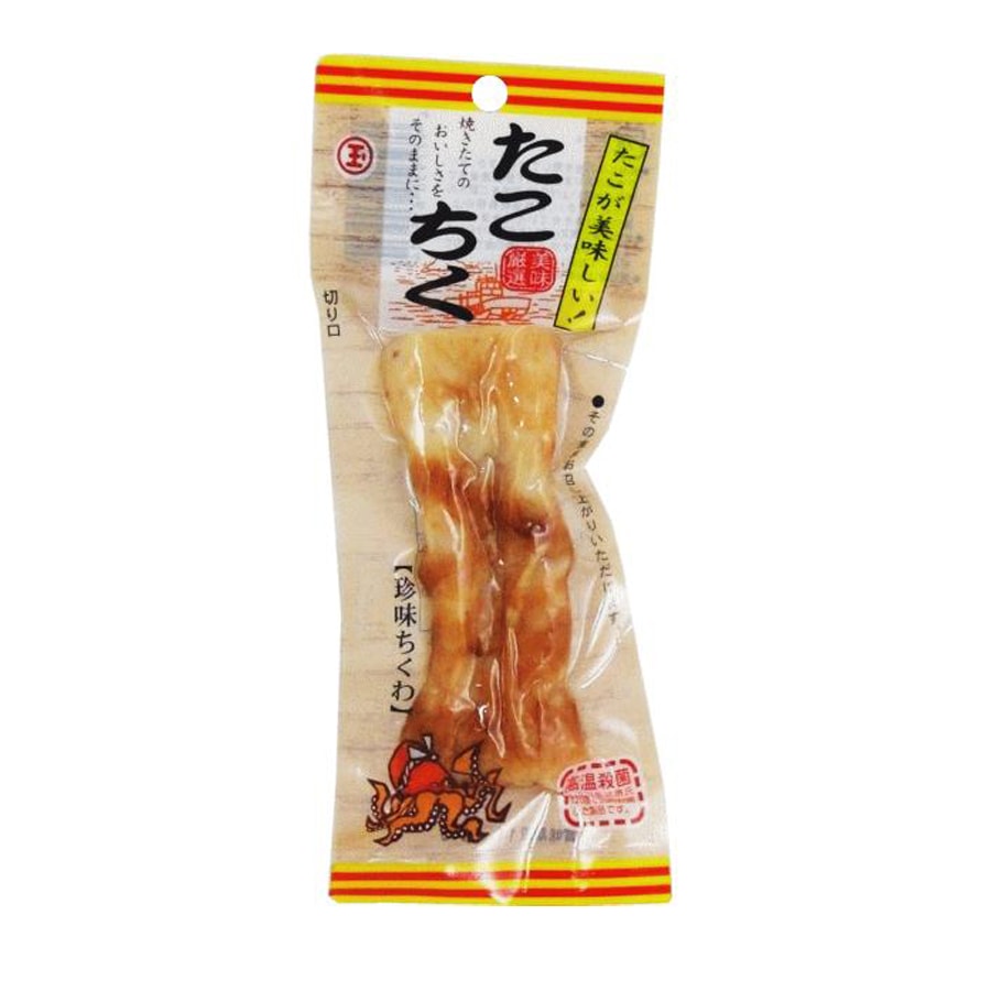 【日本直郵】日本 丸玉水產Marutama 章魚竹輪 海口味點心 1個