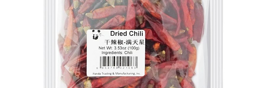 PANDA 乾辣椒 滿天星星 100g