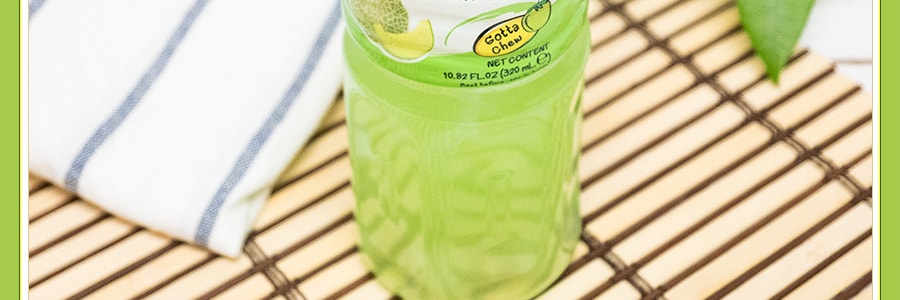 泰国MOGU MOGU 果汁椰果饮料 蜜瓜味 320ml
