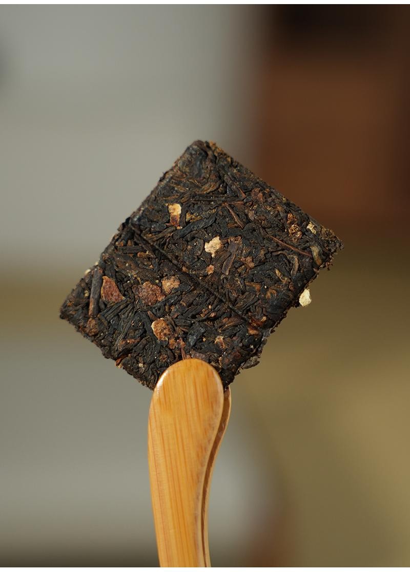 小师姐评茶 【美国现货秒发】 陈皮六堡茶茶叶 9年陈新会陈皮 7年陈六堡茶 105克