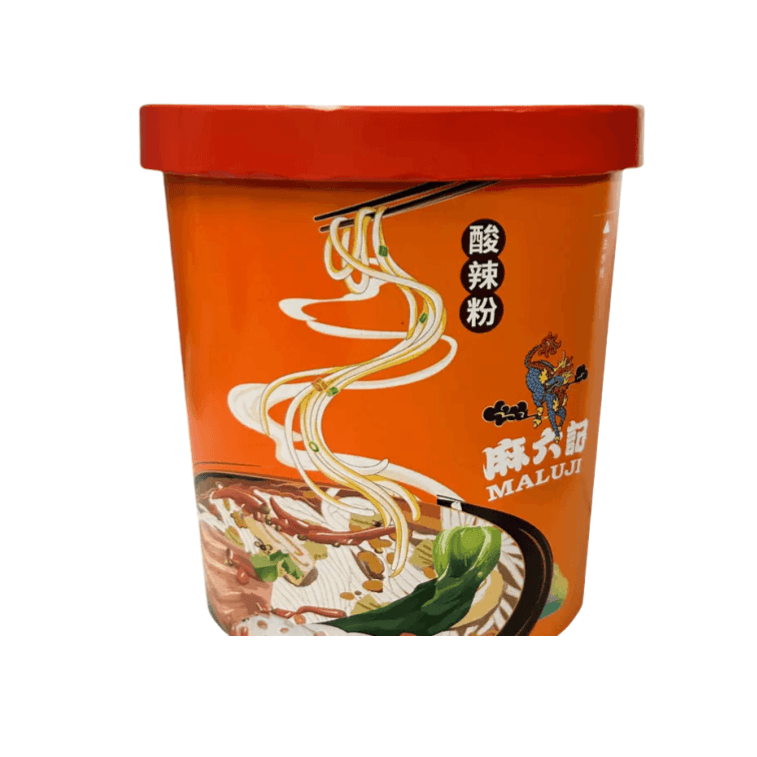 【中國直郵】 麻六記 速食粉絲酸辣粉256g桶裝