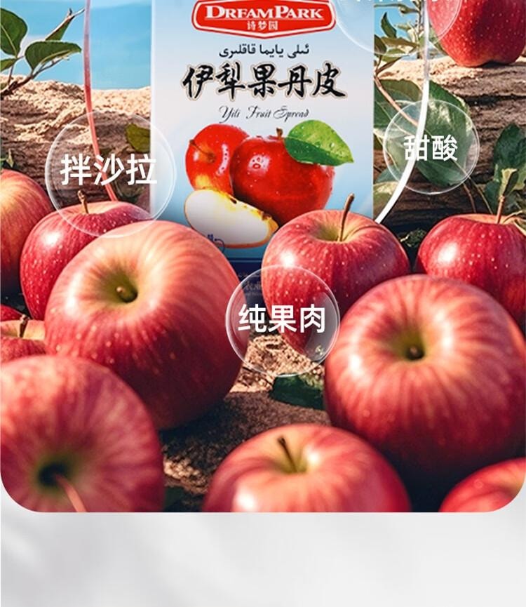 【中国直邮】 蜀风雅香 诗梦园 椰枣 果丹皮 新疆传统 休闲零食 200g
