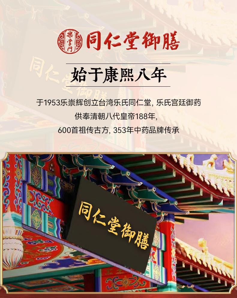 【中國直郵】 同仁堂禦膳 癒頤生牌輔酶Q10軟膠囊 保護心血管 心臟 心肌