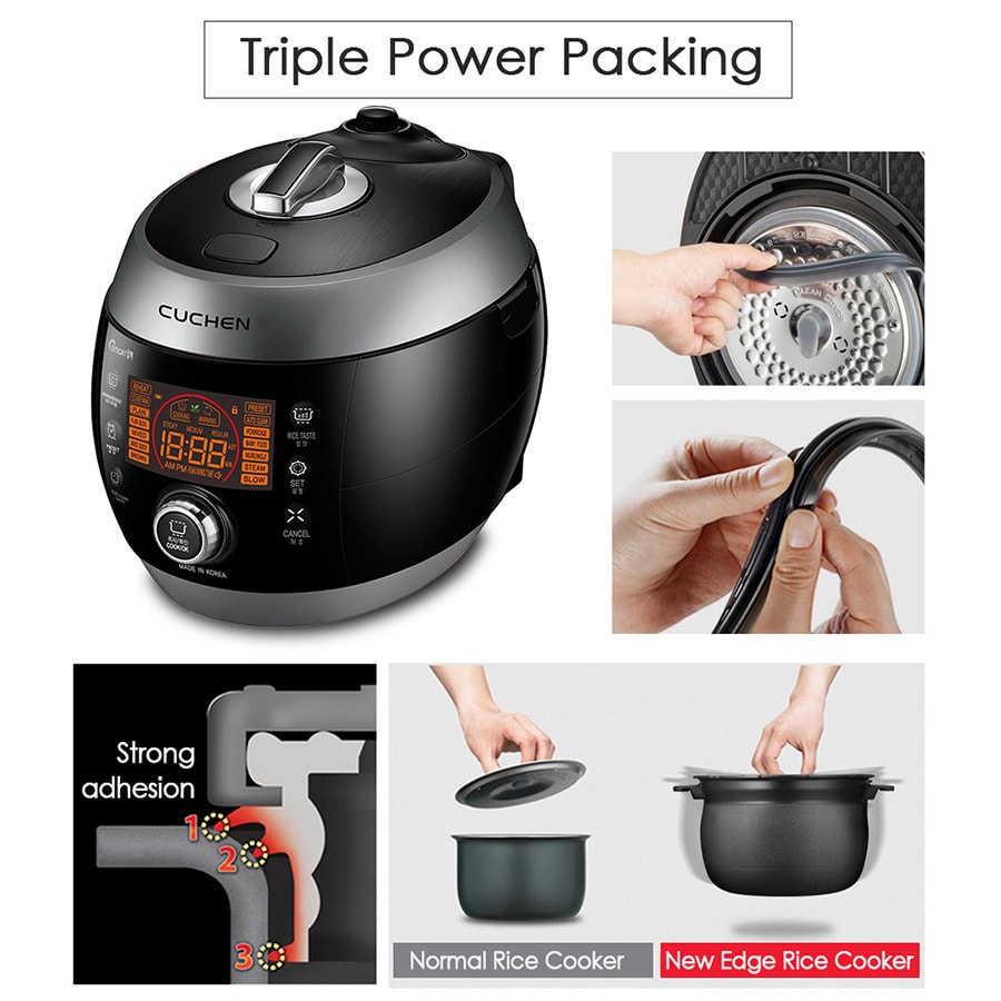 CUCHEN プレミアム 多機能炊飯器 黒 【公式通販】