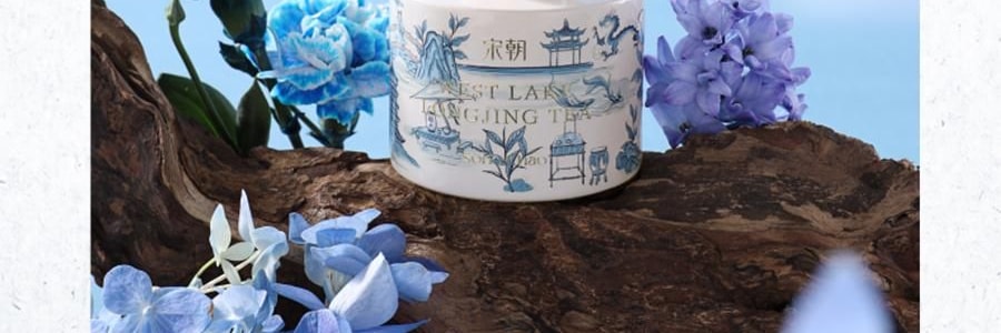 宋朝 西湖十景无火香薰 青花瓷器香氛 天然大豆蜡 芬芳疗愈 西湖龙井 120ml