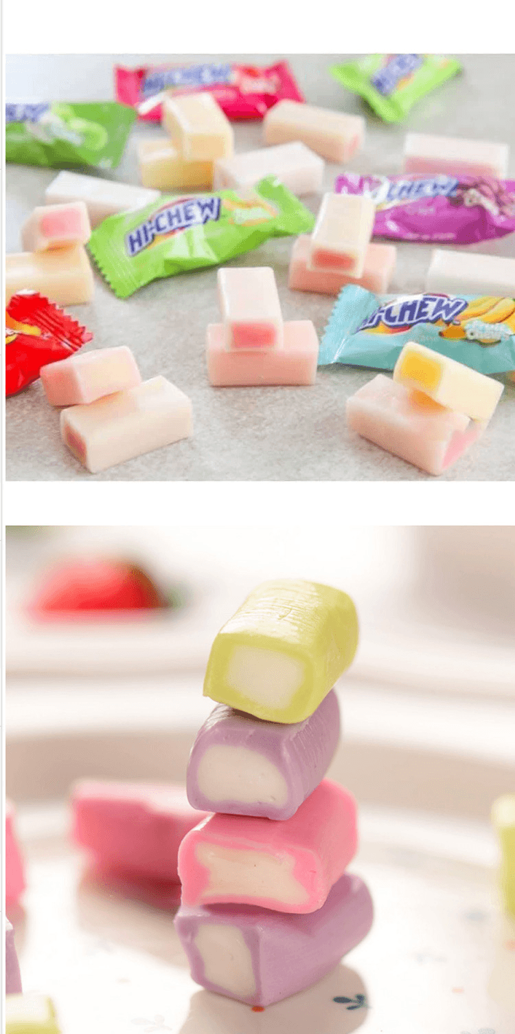 【赠品】【日本直邮】MORINAGA森永制果 HI-CHEW夹心软糖什锦水果味86g