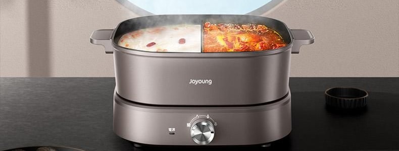JOYONG九陽 多功能鴛鴦電火鍋 安全防燙手柄 3.6L大容量 HG60-G955
