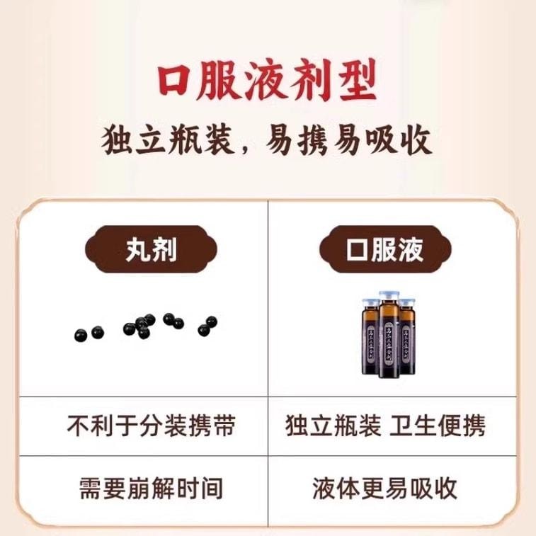 【中国直邮】 百灵鸟 乌苓苁蓉合剂 补肝肾 益脾胃 安心神 乌灵苓苁蓉非胶囊 10ml*12瓶/盒