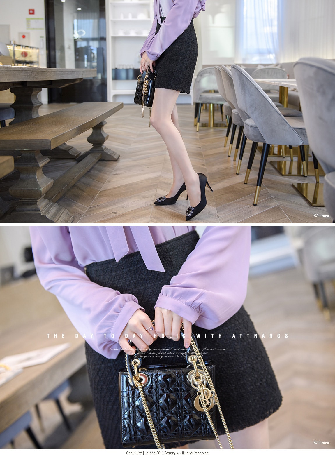 short skirts Black(model) M
