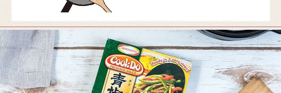 日本AJINOMOTO COOK DO 青椒肉丝调料 100g