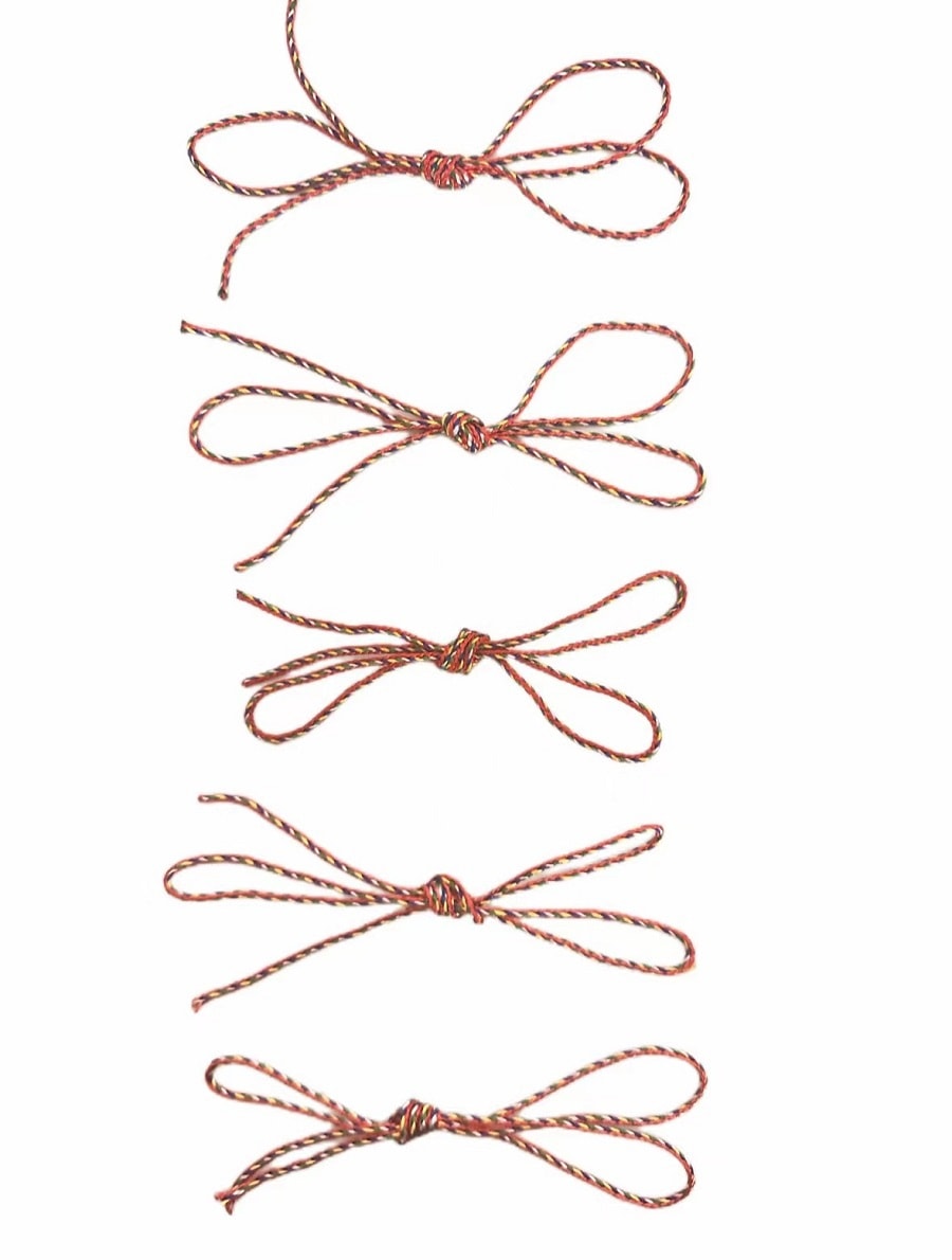 端午节粽子节五色线儿童成人礼物五彩绳约65厘米  1条