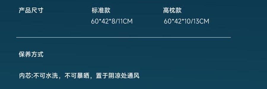 NOYOKE诺伊曼 人体工学颈椎枕头 侧睡护颈椎助睡眠零压记忆枕 4D蝶形护颈枕 60*42cm 标准款