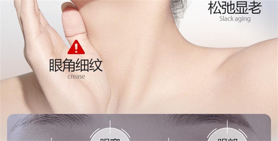 【中國直郵】 ORGINESE 眼膜貼淡化祛黑眼圈消皺細紋抗衰去除眼袋提拉緊緻神器女男士 60片/盒
