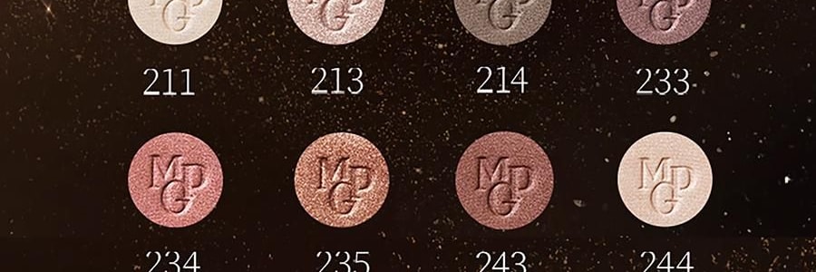 MAOGEPING毛戈平MGP 塑型晶彩眼影 四色眼影盘 #01 銮金蔷薇 明艳千金感 #113+#328+234+112【HOT】
