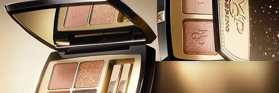 MAOGEPING毛戈平MGP 塑型晶彩眼影 四色眼影盘 #01 銮金蔷薇 明艳千金感 #113+#328+234+112【HOT】