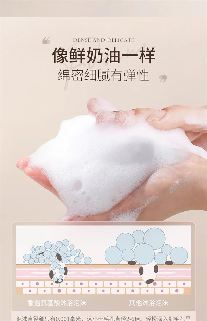【中国直邮】 维特丝 白茶香沐浴露 持久留香香水型 控油不干 水润保湿 除螨神器 500ml/瓶