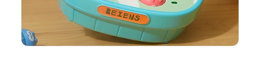 BEIENS貝恩施 兒童打地鼠玩具 益智早期教寶寶敲解壓神器 兔子 適合3歲以上寶寶