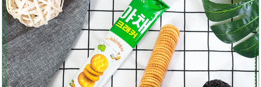 韓國LOTTE樂天 高纖維營養蔬菜餅乾 69g