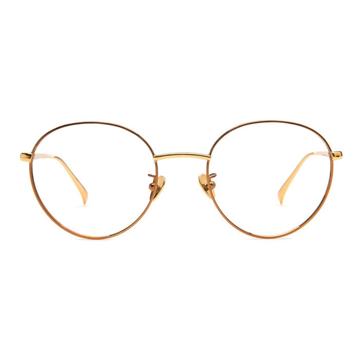 SPECULUM 眼镜 / SP01 / 褐色+金黄色
