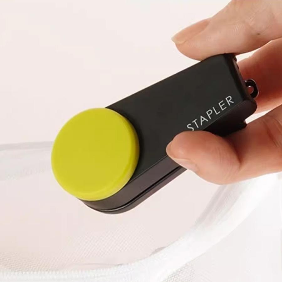 【日本直郵】MAX美克司 大連結造型迷你訂書機 綠色