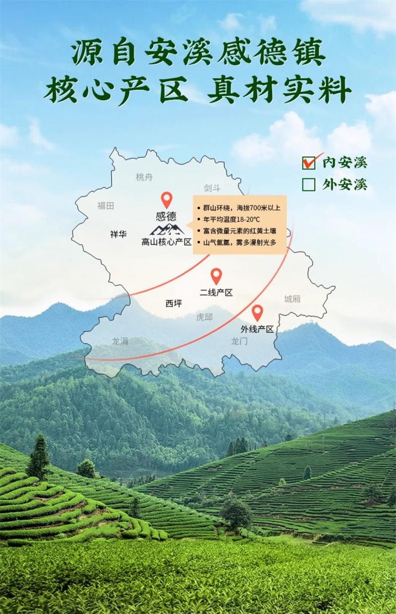 【中国直邮】 狮峰茶叶 狮峰×感德龙馨 清香型铁观音2025新茶斤装福建乌龙茶叶口粮 504g