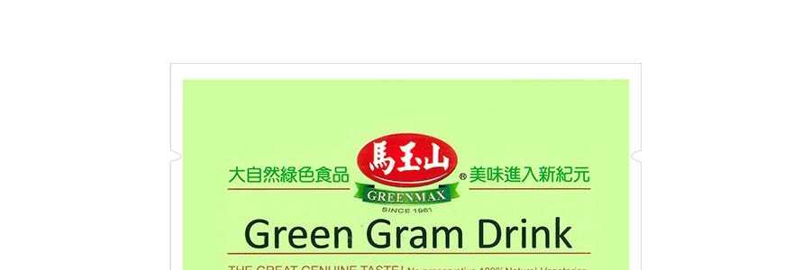 台灣馬玉山 香純綠豆沙 400g