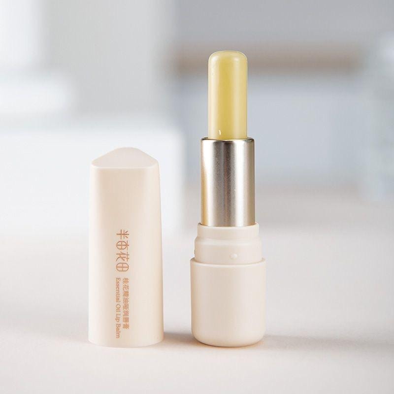 【中国直邮】 半亩花田 玫瑰精油滋润唇膏 桂花精油款 防干裂淡化唇纹 2支装