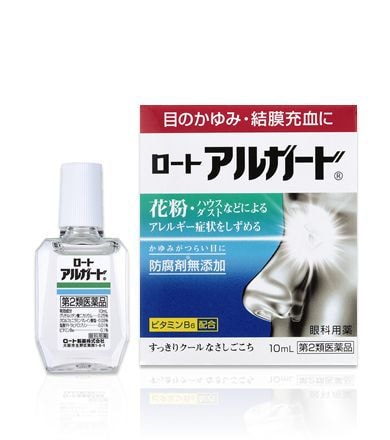 日本 乐敦 眼药水 10ml 抗过敏温和清凉 
