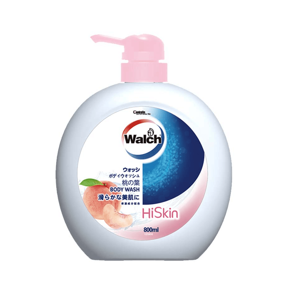 【马来西亚直邮】日本 WALCH 威露士 HiSKin桃叶沐浴乳 800ml