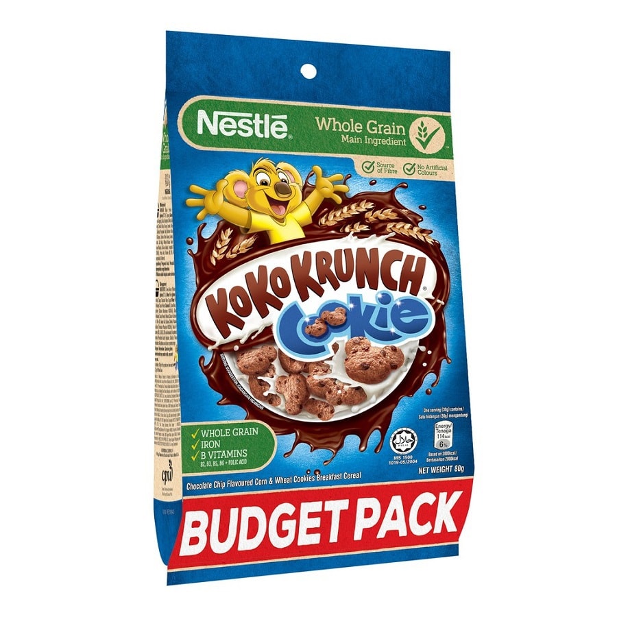 【马来西亚直邮】马来西亚 NESTLE KOKO KRUNCH 可可脆曲奇饼 80g