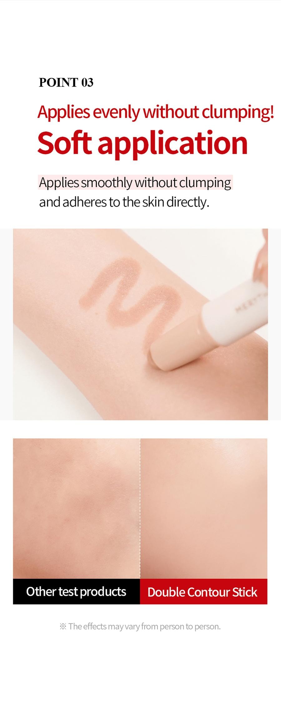 韓國 Merythod 雙色修容棒 02 焦糖棕 0.12 oz