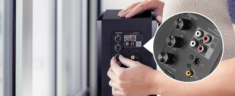 Edifier 漫步者 R1850DB主動書架音箱 - 藍牙、光纖、重低音輸出