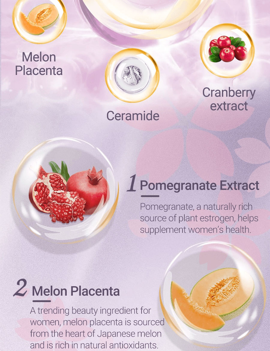 日本 UMEKEN 【 新升等】石榴濃縮丸 2個月量【韓亞航空熱銷機艙免稅商品】【日系🌸咀嚼型小丸子保養更輕鬆】【 內調外養】【 美肌抗老】美容養顏改善氣色提亮膚色】