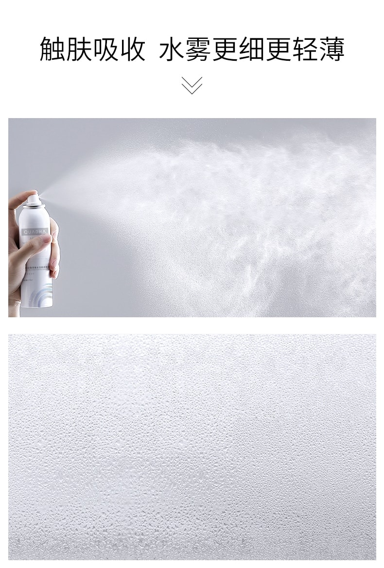待改价审核[中国直邮]夸迪QuadHA 5D玻尿酸水活修复喷雾  50ml 1支装