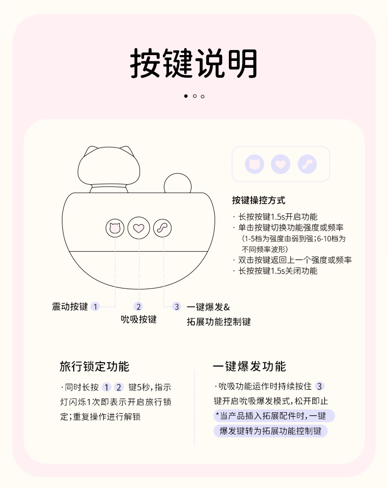 【Top 3 des ventes aux États-Unis】POPOCAT Jouet d'aspiration révolutionnaire Nouvelle version populaire pour adultes femmes avec vibromasseur et pince à mamelon, jouets pour adultes, œufs de vibration pour femmes, application, rose