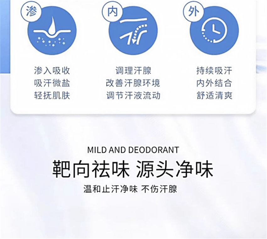  祥医堂 四氯羟铝锆止汗露30ml/瓶 高效止汗 源头祛味 有效解决出汗多腋下异味和脚臭