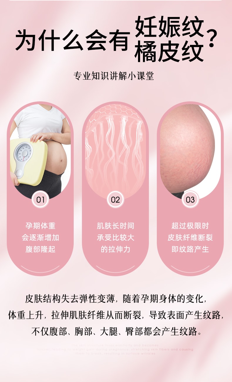 【中國直郵】 修正 醫用矽酮疤痕凝膠 去妊娠紋產後消除疤痕膏 修復肥胖紋淡化緊緻肚皮修復霜除疤膏 15g/支