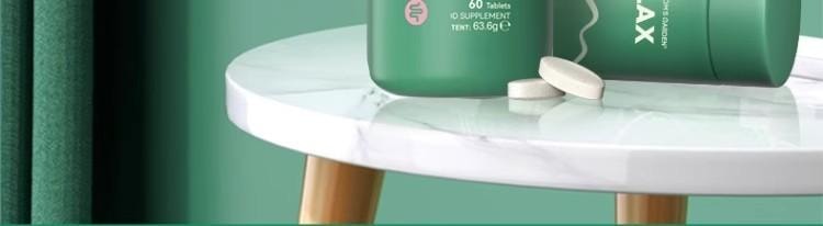 【中国直邮】 百草园 清清片 便秘促进肠胃蠕动益生菌膳食纤维片润通促排噗噗片便 60粒/瓶