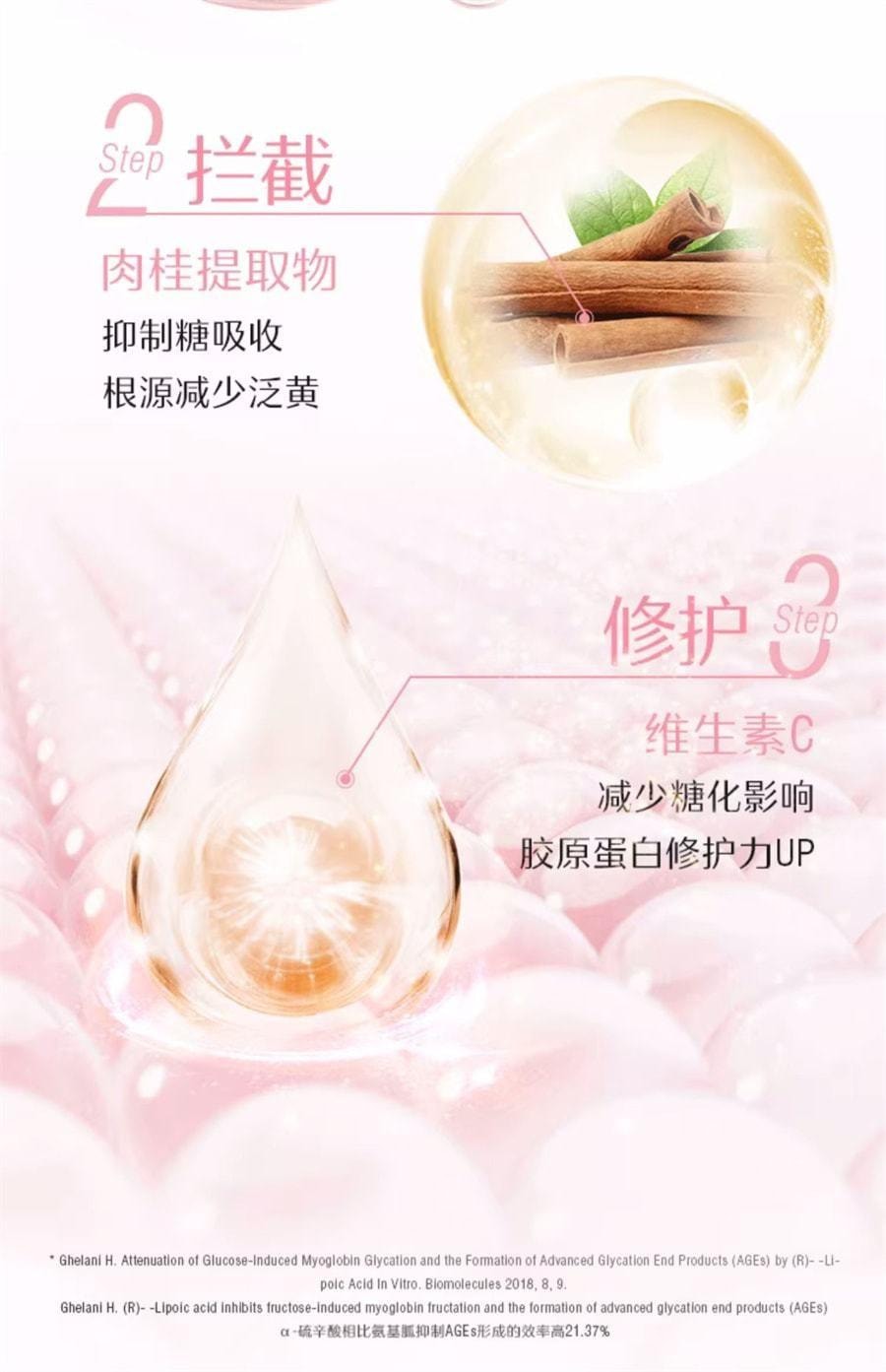 【中国直邮】 澳大利亚 Swisse 澳洲  葡萄籽抗糖胶囊烟酰胺胶原蛋白花青素维生素c营养品 60片/罐(明星推荐-迪丽热巴)