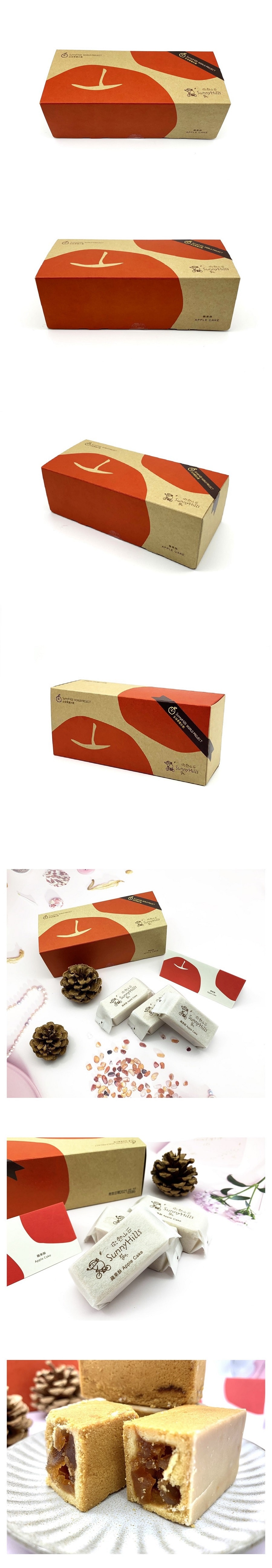 [台灣直郵]微熱山丘 蘋果酥 450g 10入