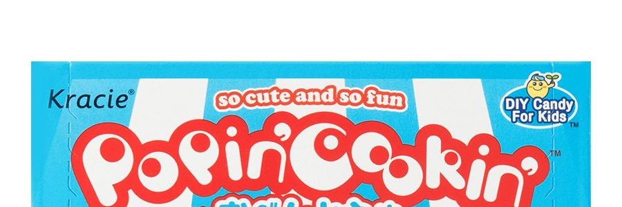 日本KRACIE嘉娜寶 POPINCOOKIN 食玩 熊貓便當DIY自製手工糖果玩具 29g
