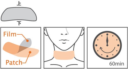 韩国MEDIHEAL美迪惠尔(可莱丝) A.R.P凝胶颈纹贴脖子皱纹贴 4贴/盒