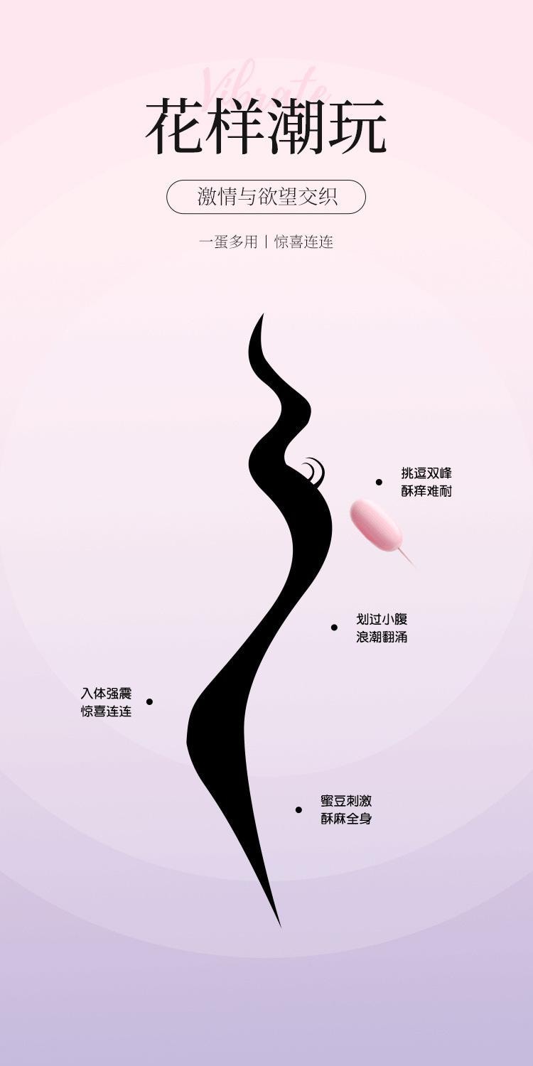 【中國直郵】 謎姬 小熊跳蛋遙控舌舔情趣小巧激震1個裝(需自備2顆7號電池)