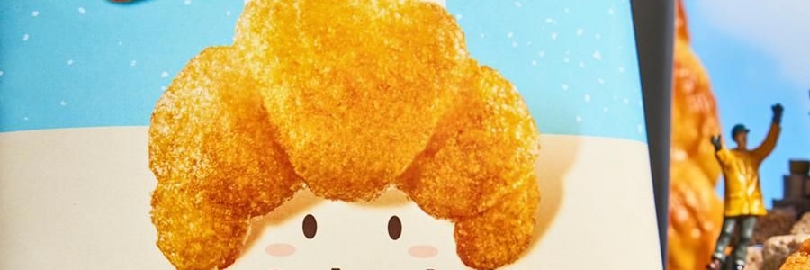 韩国NONGSHIM农心 迷你咸可颂脆 牛角面包块 海盐黄油味  55g【韩国爆火零食】【GS25便利店人气同款】